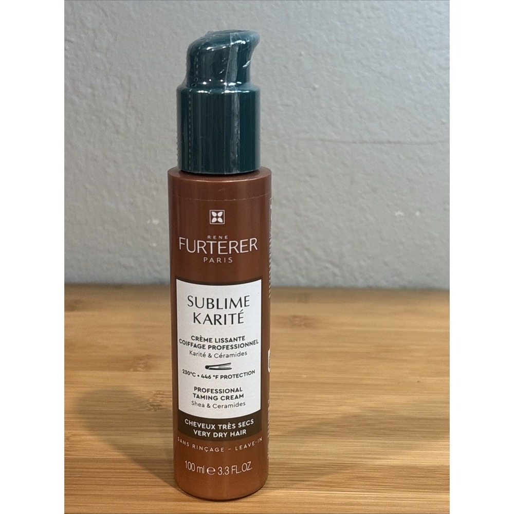 Rene Furterer Sublime Karite Professional Taming Cream for‎ Very Dry Hair 3.3 oz